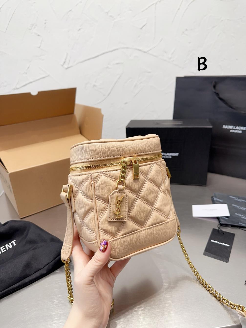 YSL cowskin 80S Vanity bag 131670