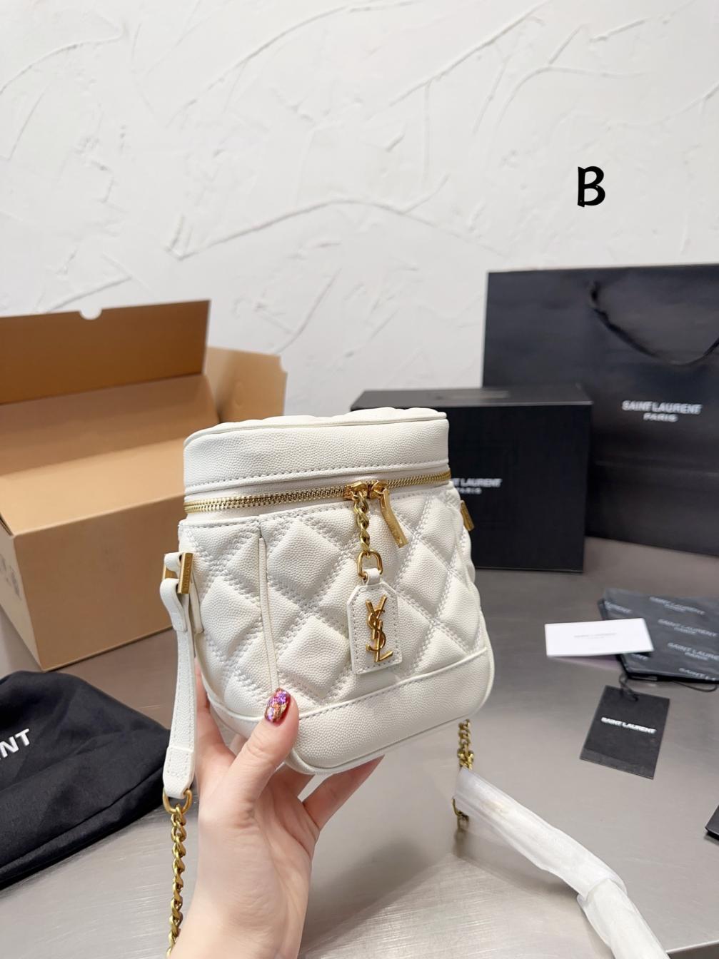 YSL cowskin 80S Vanity bag 131670