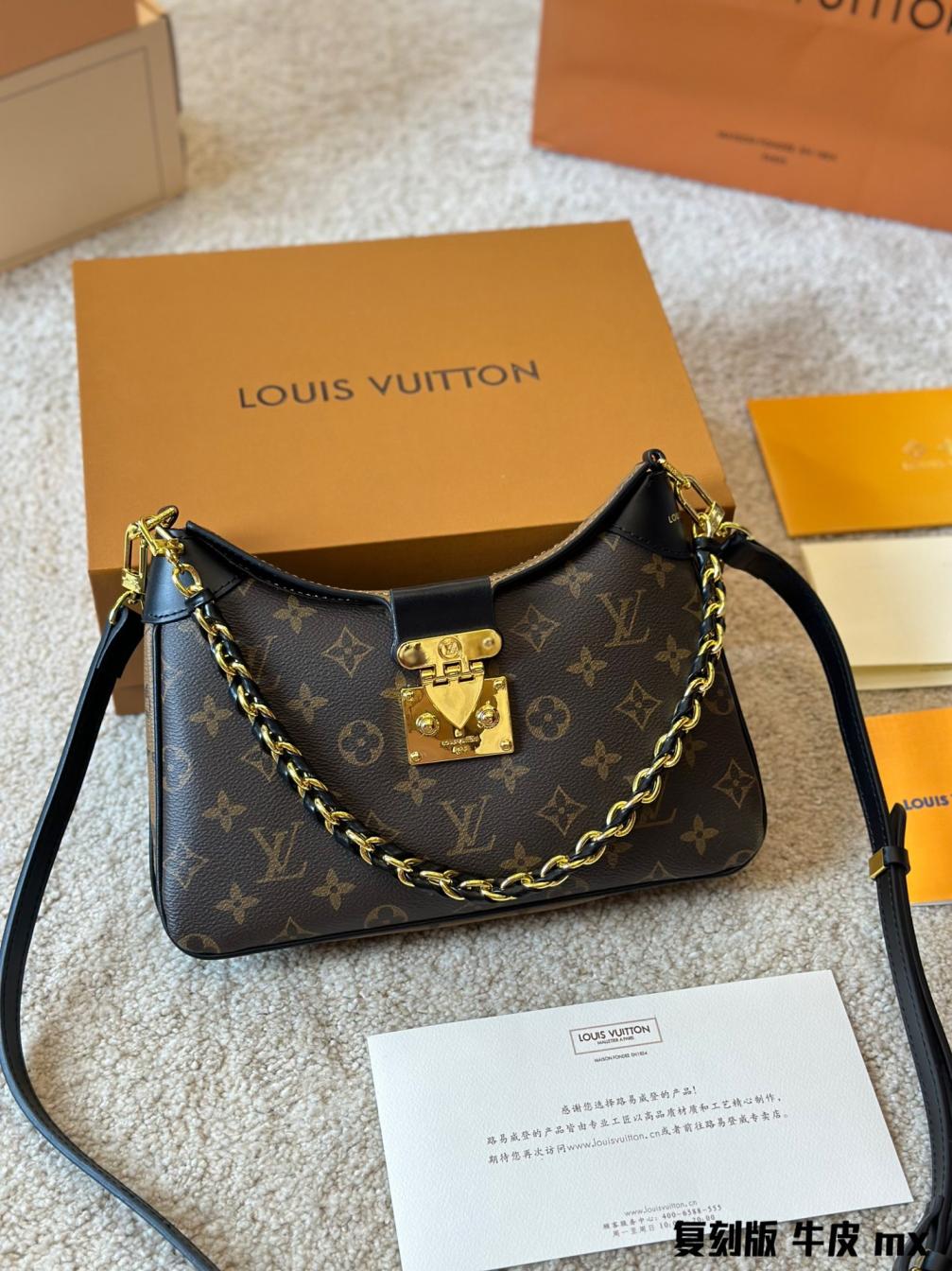 (29cm)LV Monogram Reverse S-lock TWINNY BAG