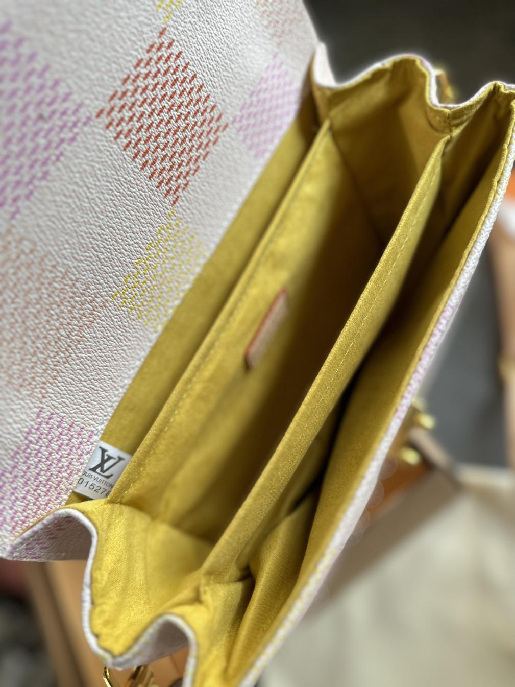 LV 24 summer Damier Pochette Metis bag 133912