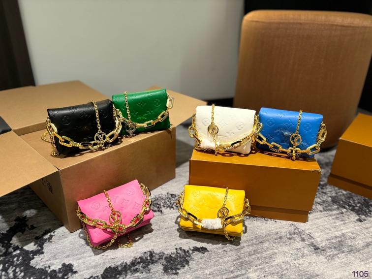 LV MINI leather wallet bag