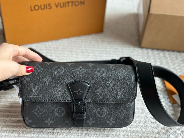 LV Montsouris cowskin mens bag 135938