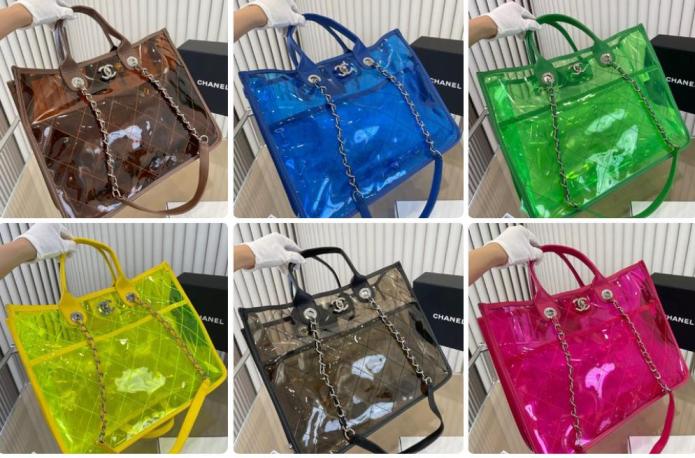 Chanel Transparent tote bag 132242