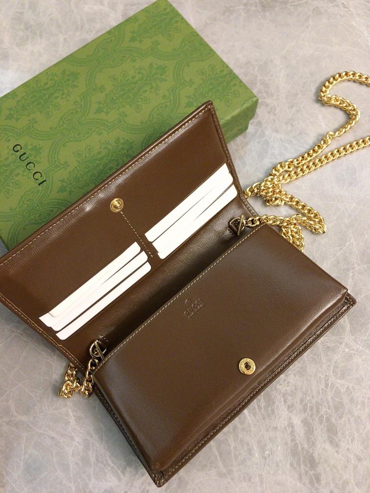 Gucci GG Supreme 1955 621892 wallet on chain