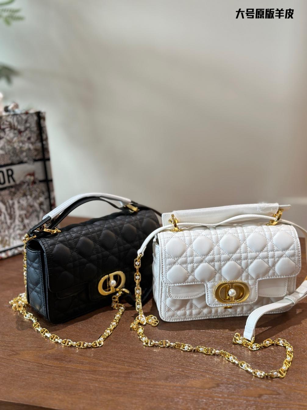 1:1  DIOR JOLIE TOP HANDLE lambskin bag 133966