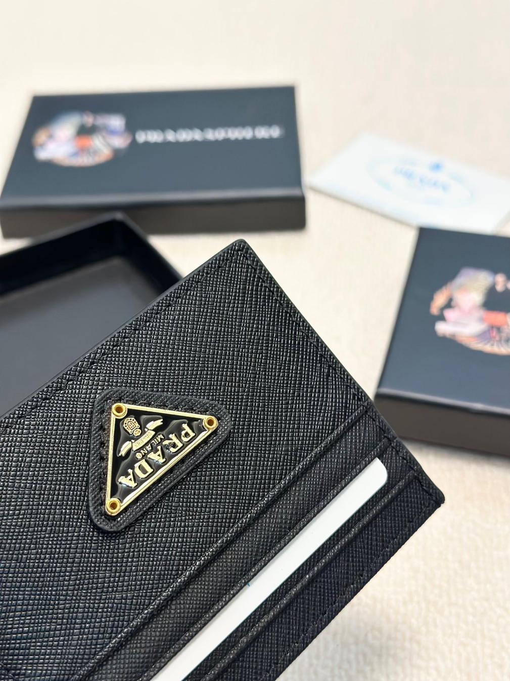 Prada leather Card Holder