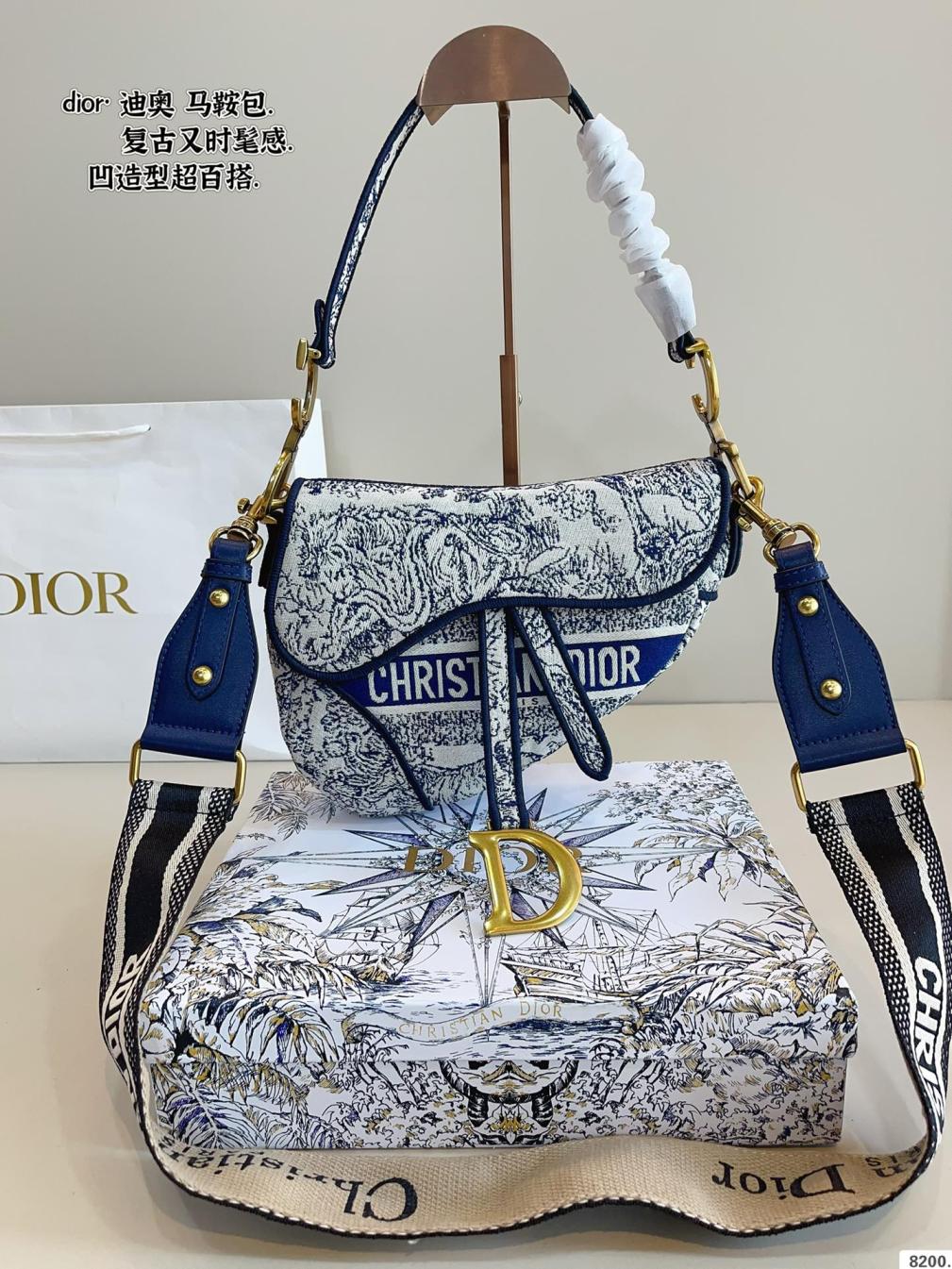 Dior saddle bag