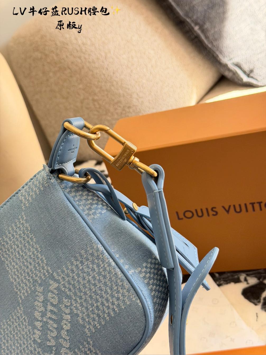 LV RUSH Denim Bag 139093