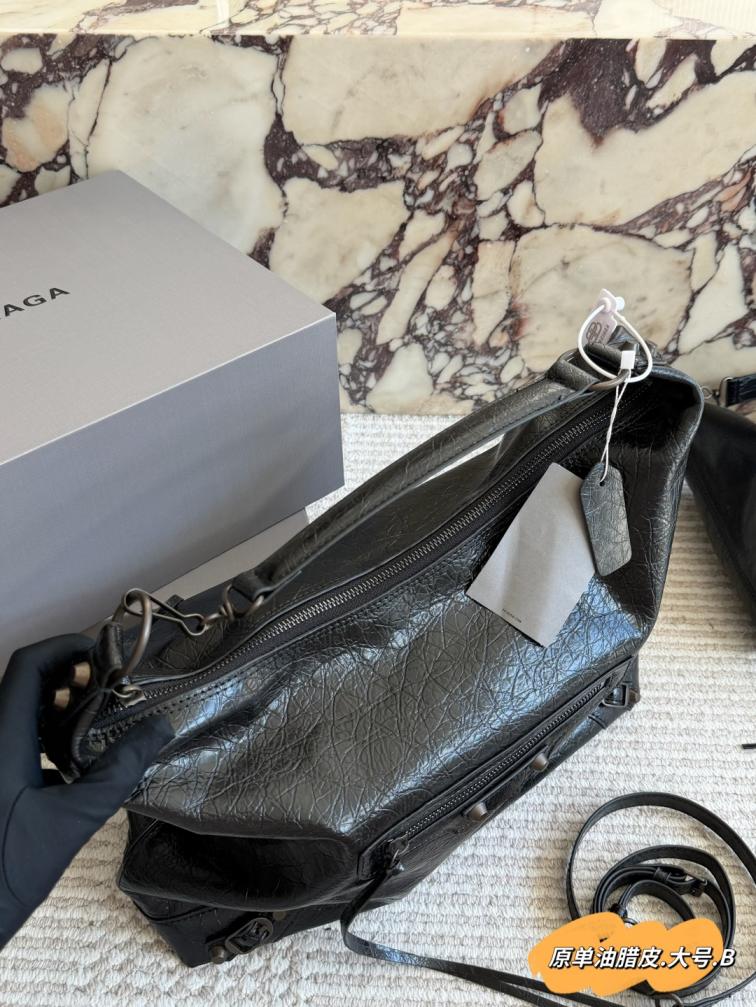 Balenciage cowskin Le City Hobo bag